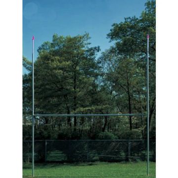 Semi-Permanent Football Goal Posts- H Style - 2" Square Aluminum
