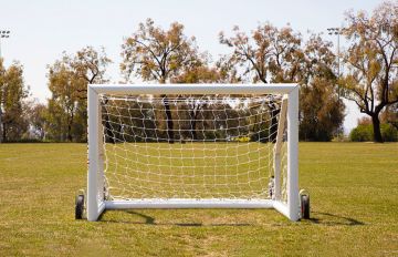 4' x 6'  Deluxe Pro Soccer Goals With Clip Channel (PAIR)