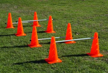16" Tall  Practice Cone Hurdle Set