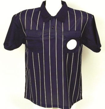 Classic Referee Shirt - Short Sleeve Black