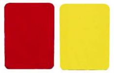 Red and Yellow cards only